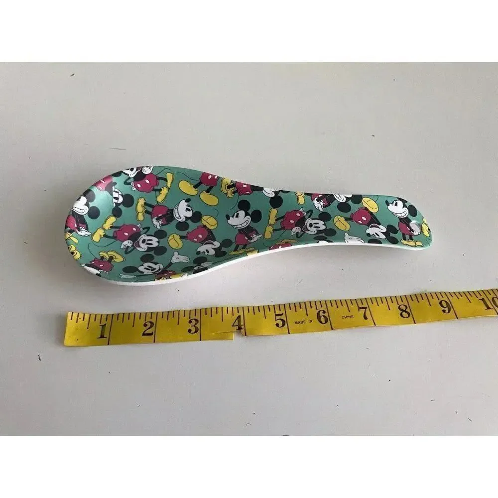 ‎Disney’s Mickey Mouse Melamine Kitchen Spoon Rest NEW